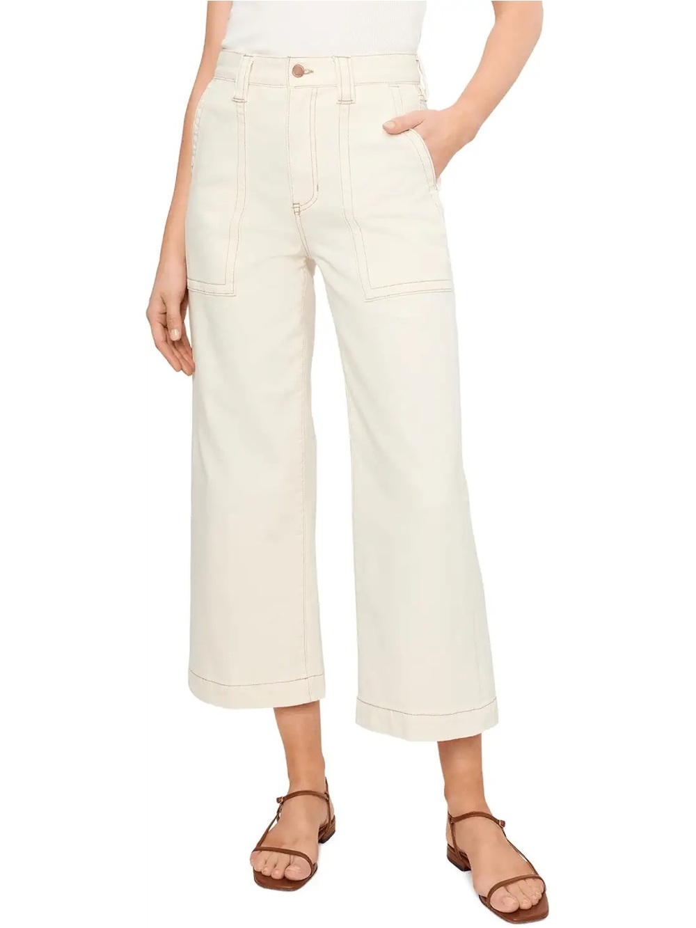 Liverpool Los Angeles Stride High-Rise Wide Leg Crop